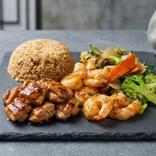 Chicken & Shrimp Hibachi Combo