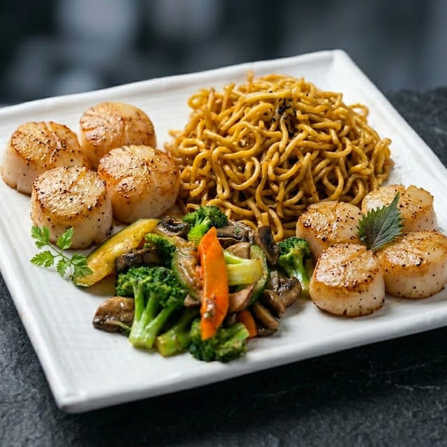 Teriyaki Scallop (Dinner).