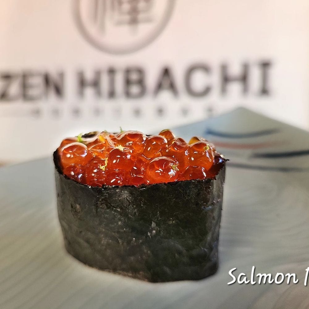 Salmon Roe Sushi.