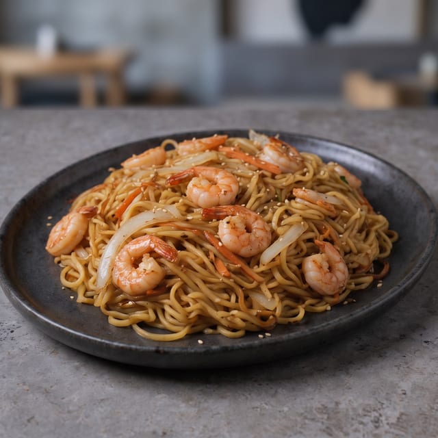 Shrimp Yaki Noodle(serves6).