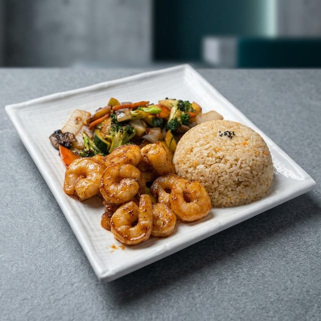 Teriyaki Shrimp (Dinner).