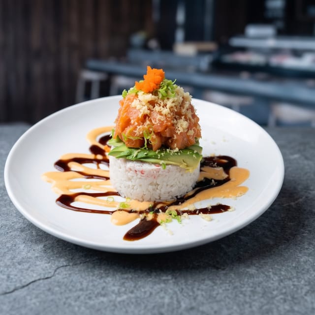 Salmon Tower Roll.