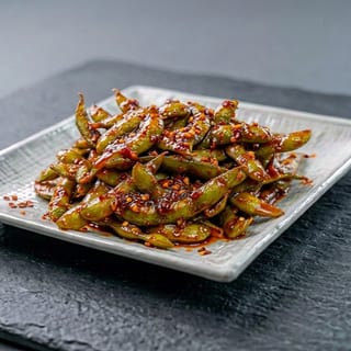 Spicy Edamame(serves6)