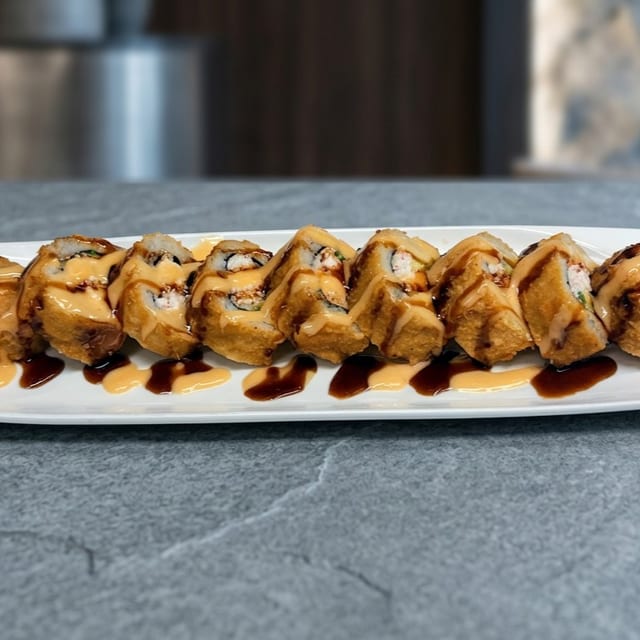 Golden California Fried Roll.