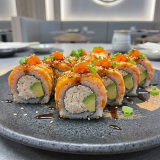 Baked Salmon (Mountain) Roll