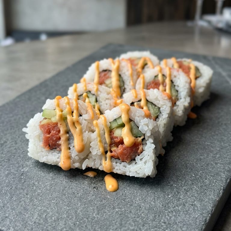 Delicious Spicy Tuna Roll