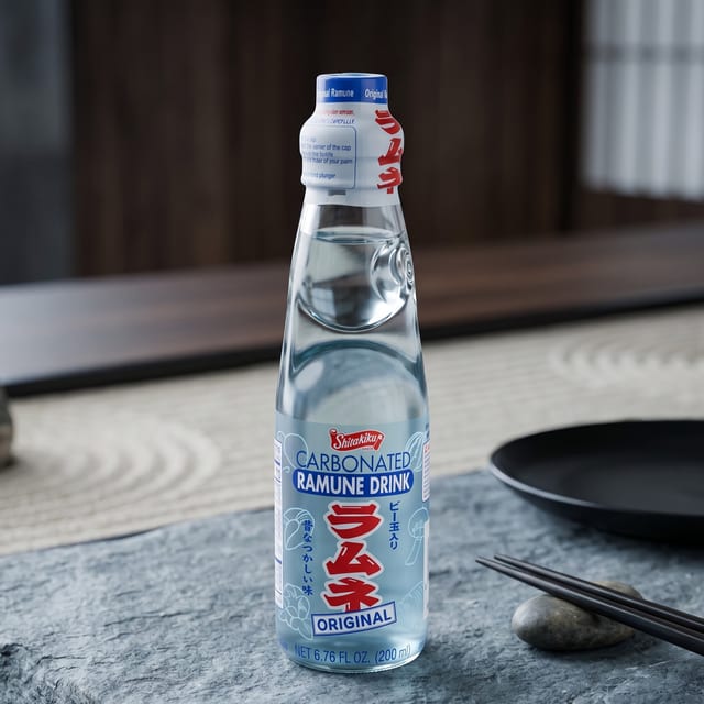 Ramune (Marble Drink).