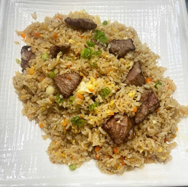 Beef Fried Rice.