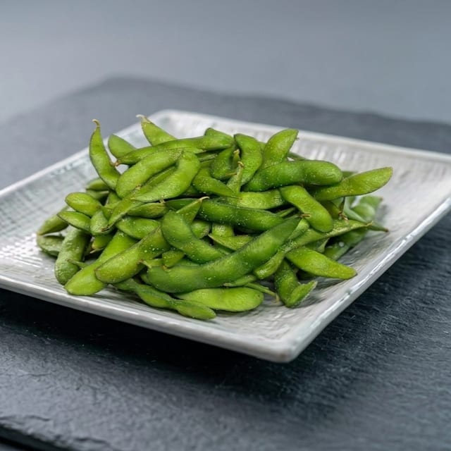 Garlic butter Edamame(serves6).