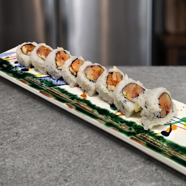 Spicy Yellowtail Roll (8).
