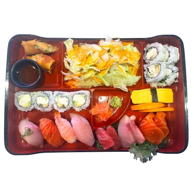 Sushi & Sashimi & Roll Bento.