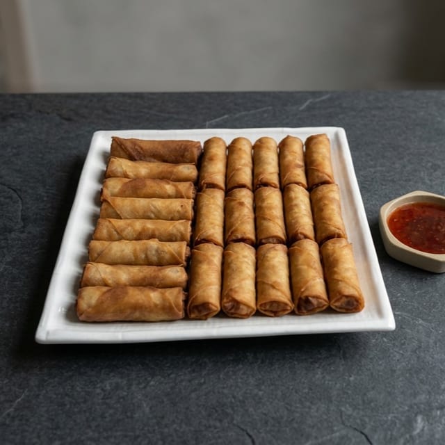 Spring Rolls(20)(serve 6).