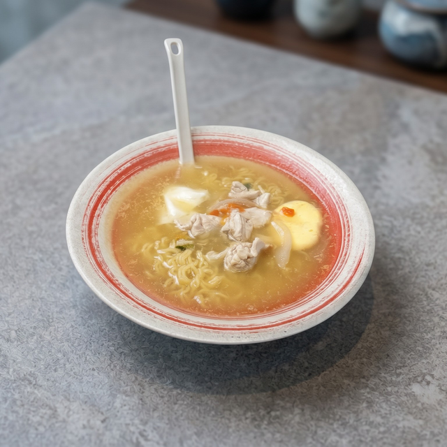 Korean White Ramen.