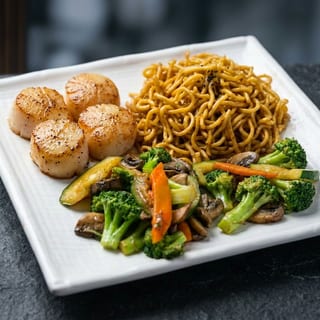 Scallop Hibachi (Lunch)