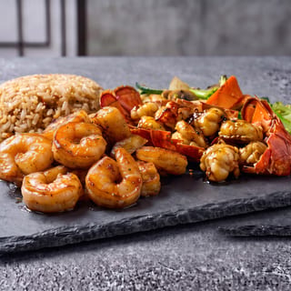Lobster & Shrimp Hibachi Combo