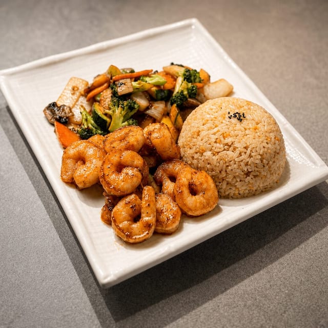 Teriyaki Shrimp (Dinner).