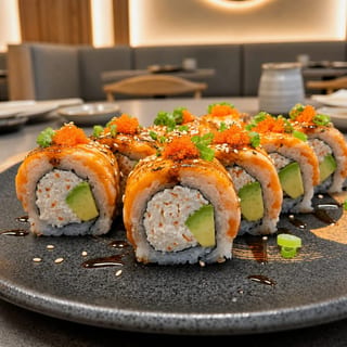 Baked Salmon (Mountain) Roll