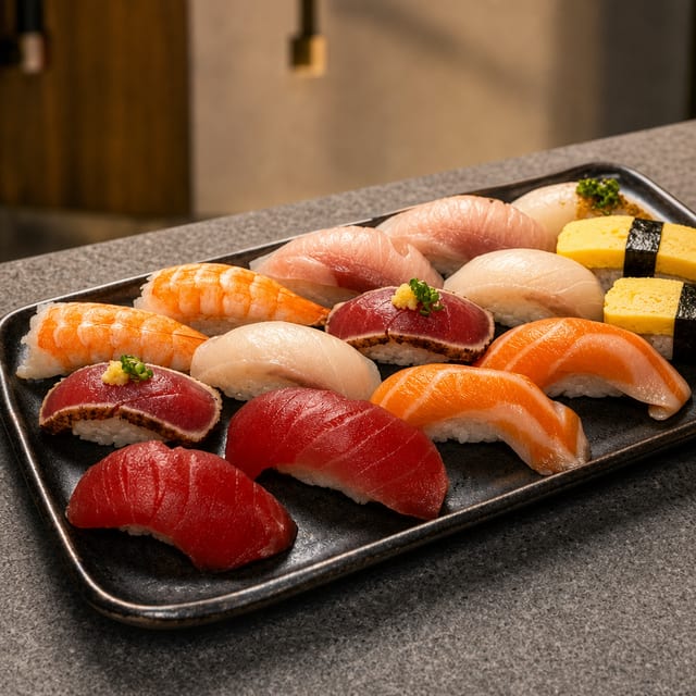 Medium Sushi Platter (16).