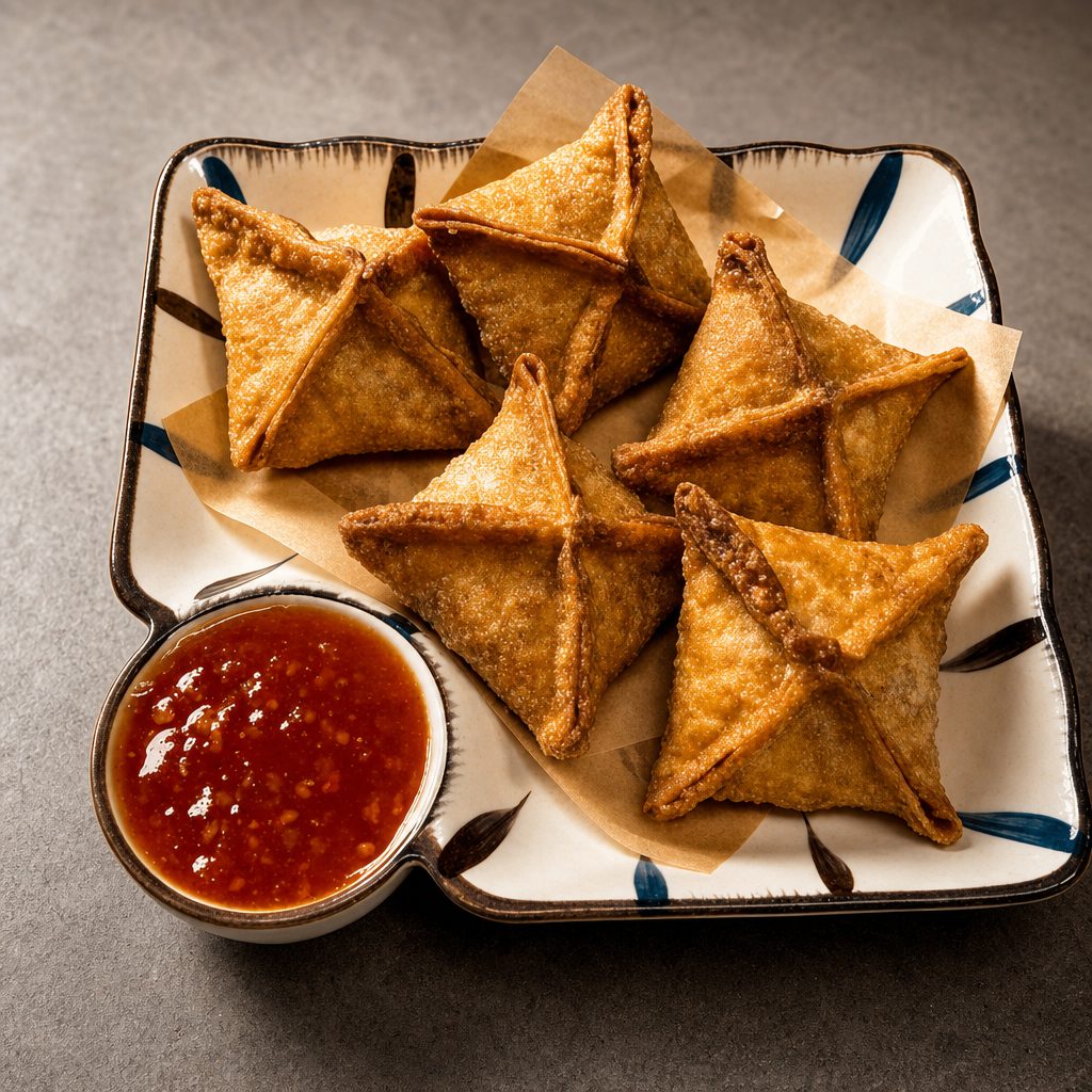 Crab Rangoon.